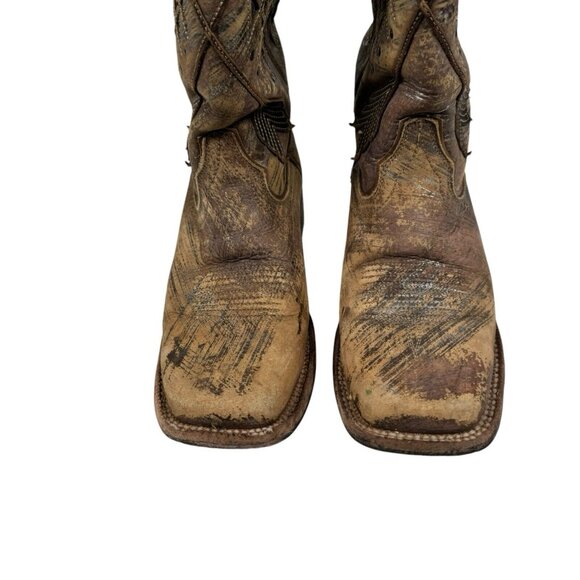 Ariat Women's Arroyo Brushed Metallic Square Toe Boots Women's Sz 6.5 B 10031431 - Picture 3 of 15